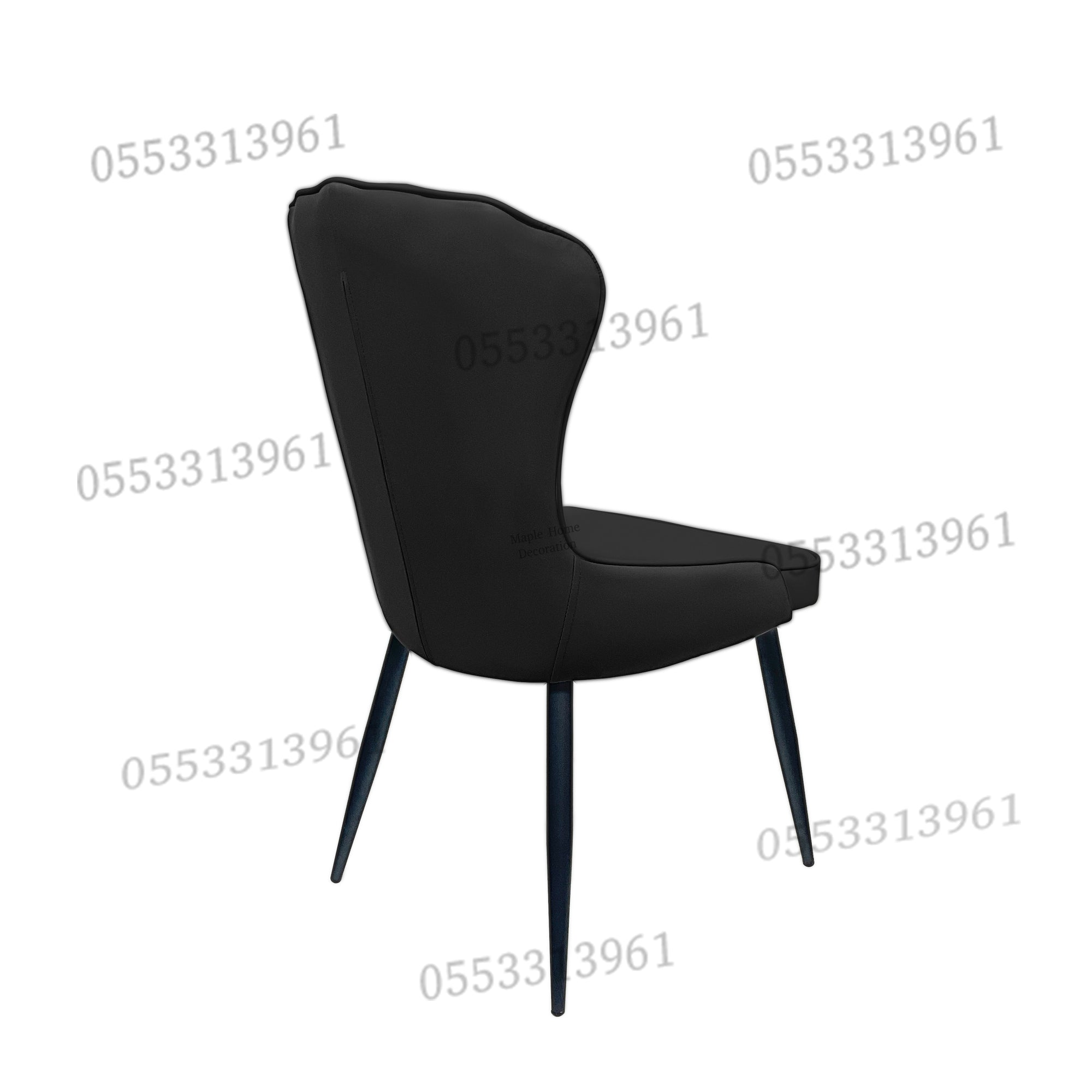 Dining Chairs Velvet Cushion Seat Chair Stainless Steel Golden Legs Dining Room Chair