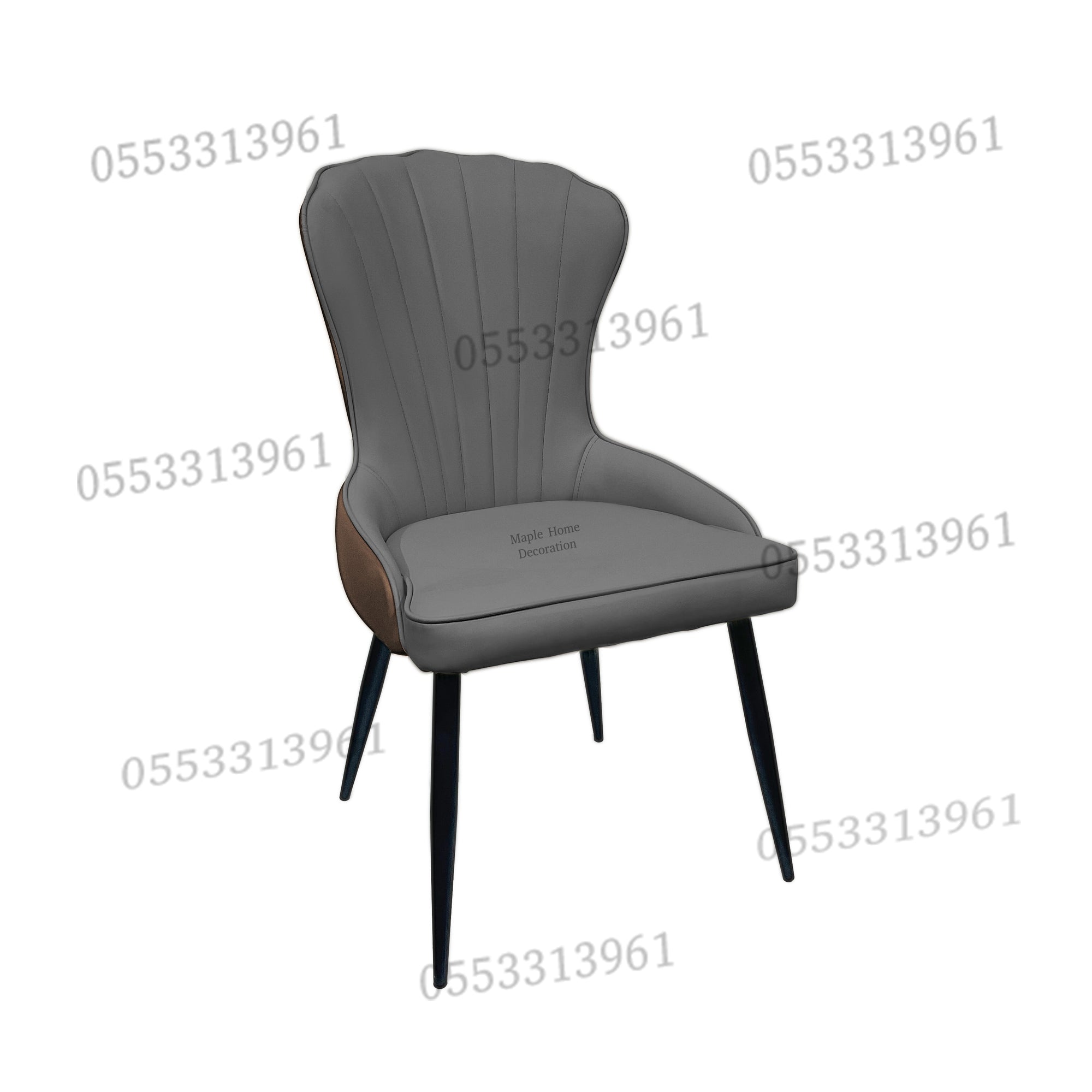 Dining Chairs Velvet Cushion Seat Chair Stainless Steel Golden Legs Dining Room Chair