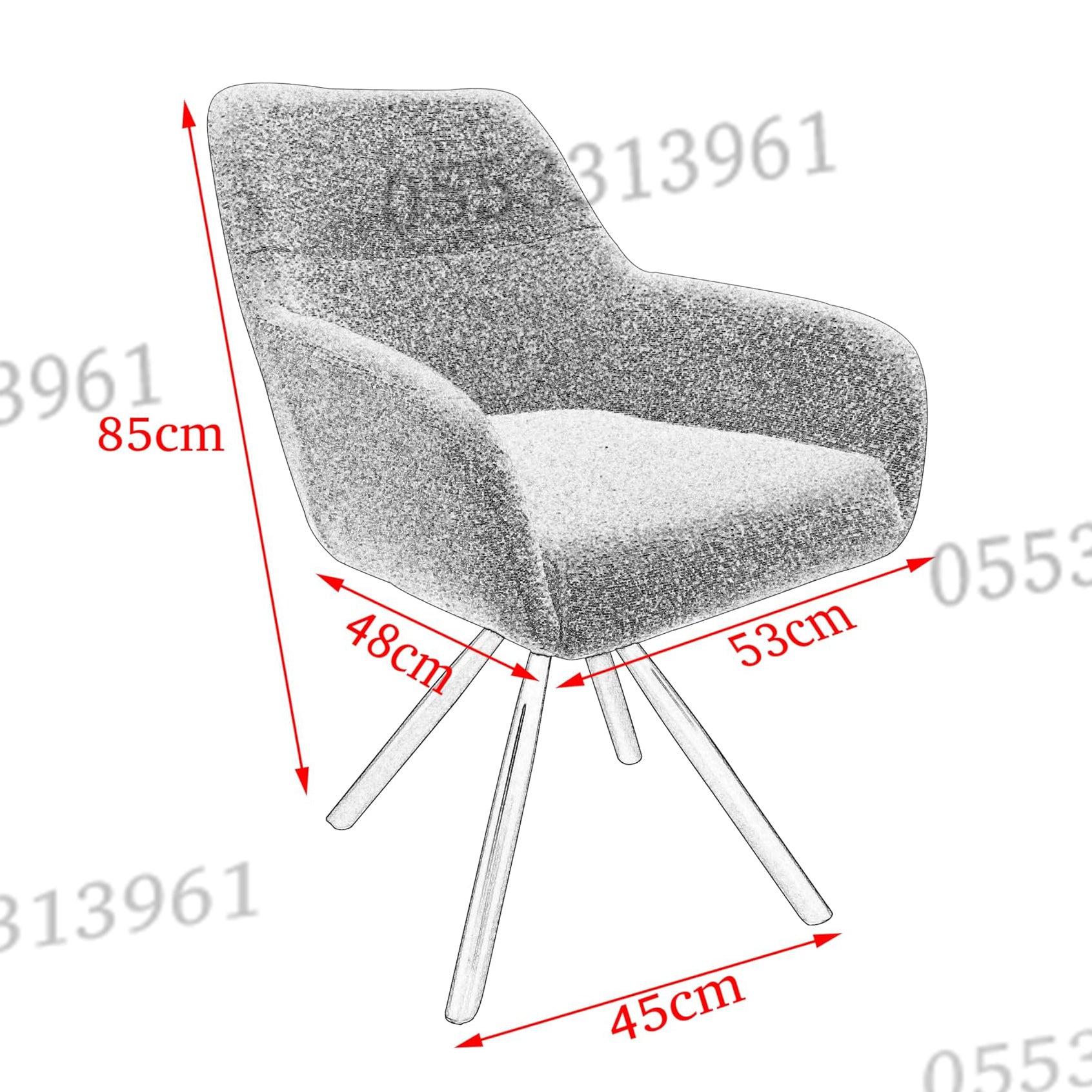 Dining Chairs Velvet Cushion Seat Chair Stainless Steel Golden Legs Dining Room Chair