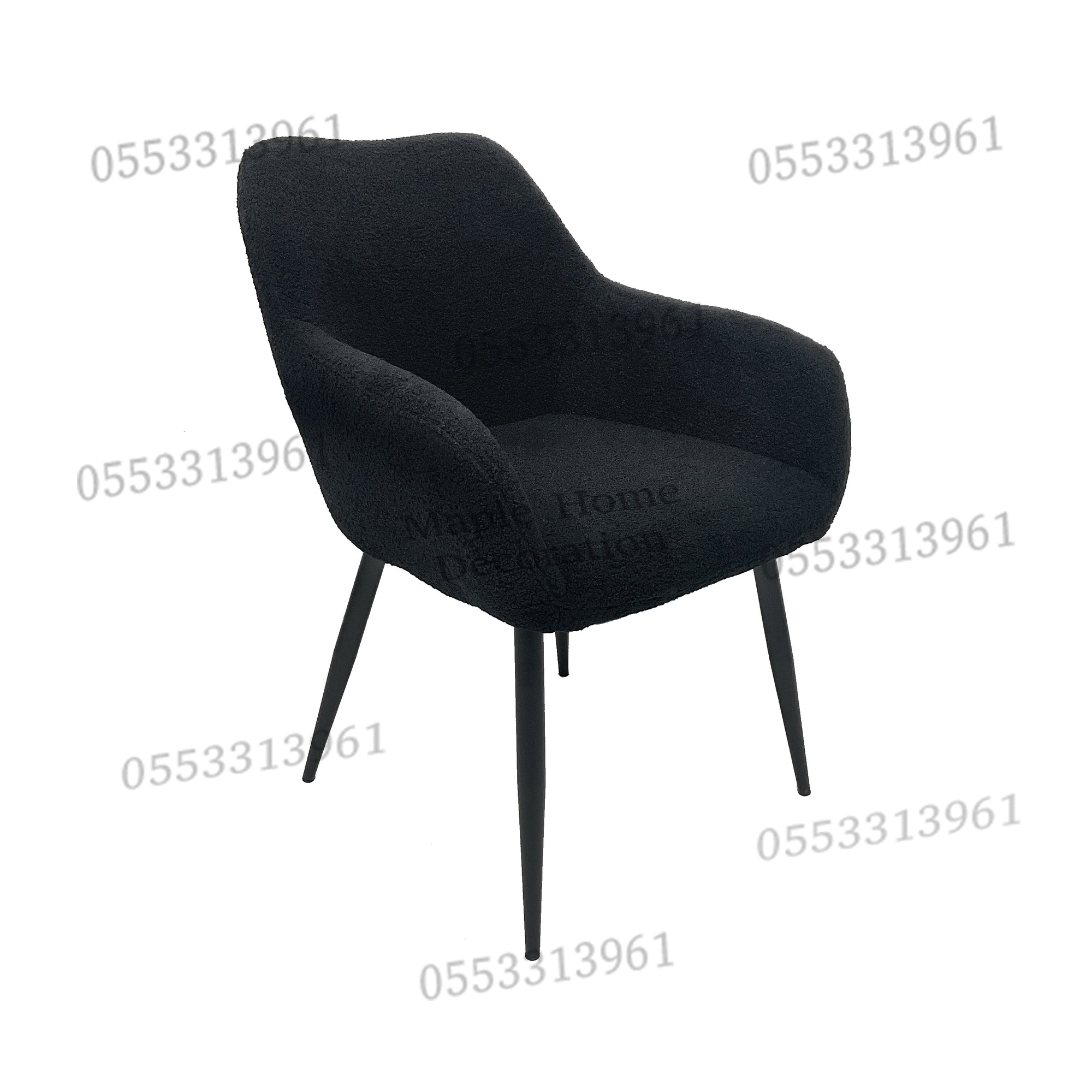 Dining Chairs Velvet Cushion Seat Chair Stainless Steel Golden Legs Dining Room Chair