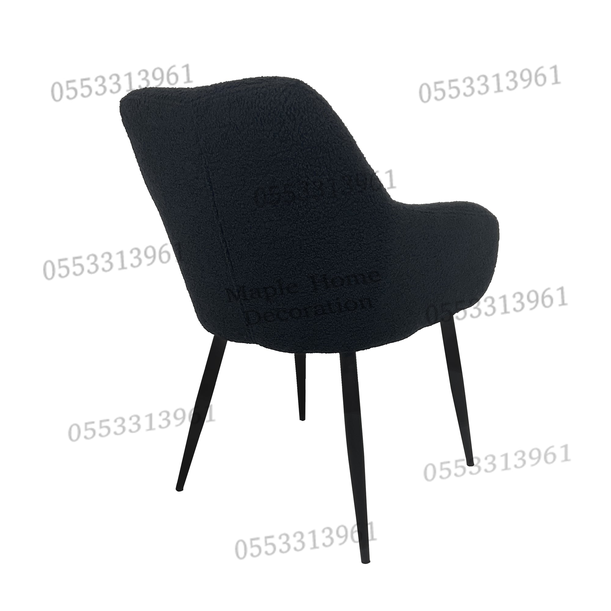 Dining Chairs Velvet Cushion Seat Chair Stainless Steel Golden Legs Dining Room Chair