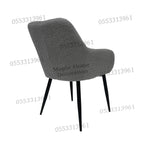 Dining Chairs Velvet Cushion Seat Chair Stainless Steel Golden Legs Dining Room Chair