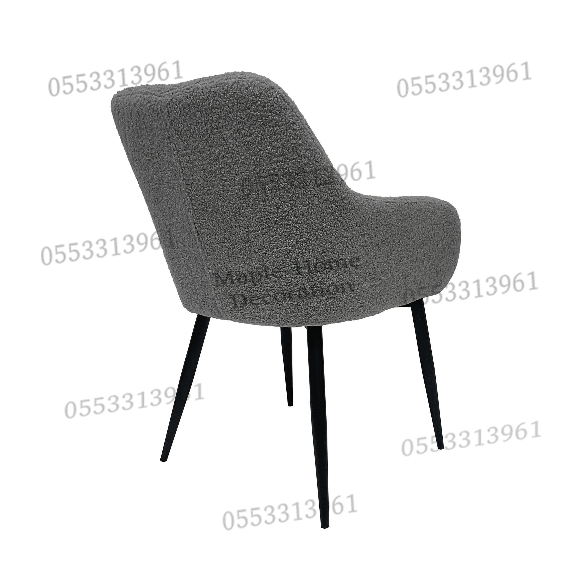 Dining Chairs Velvet Cushion Seat Chair Stainless Steel Golden Legs Dining Room Chair