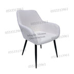 Dining Chairs Velvet Cushion Seat Chair Stainless Steel Golden Legs Dining Room Chair