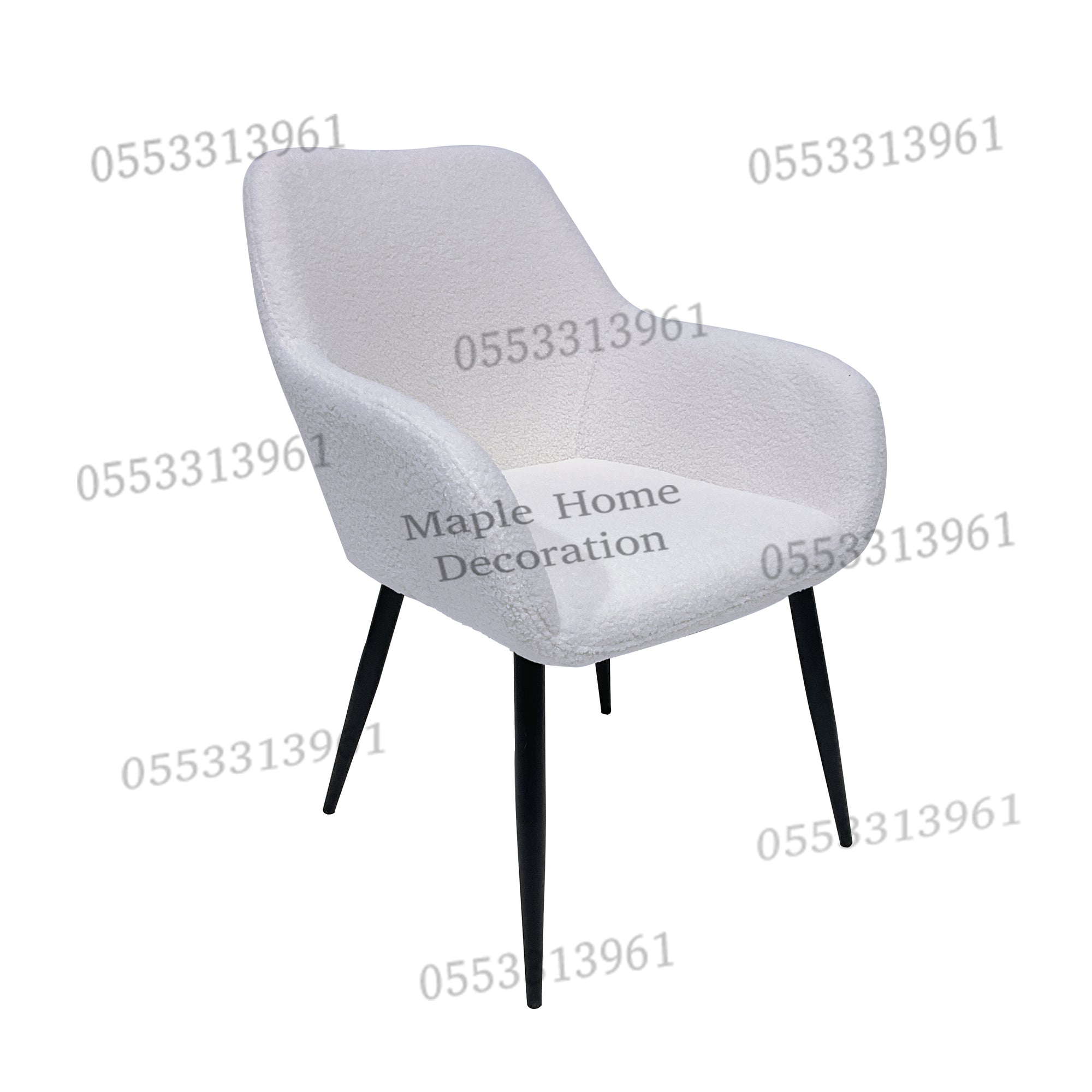 Dining Chairs Velvet Cushion Seat Chair Stainless Steel Golden Legs Dining Room Chair