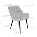 Dining Chairs Velvet Cushion Seat Chair Stainless Steel Golden Legs Dining Room Chair