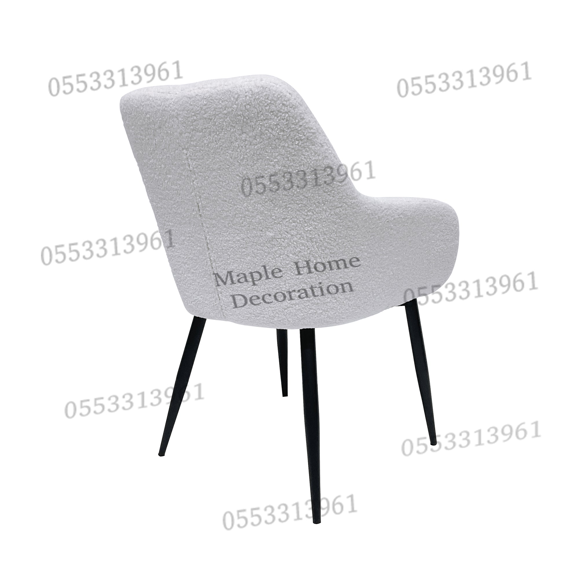 Dining Chairs Velvet Cushion Seat Chair Stainless Steel Golden Legs Dining Room Chair