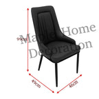 Dining Chairs Velvet Cushion Seat Chair Stainless Steel Golden Legs Dining Room Chair