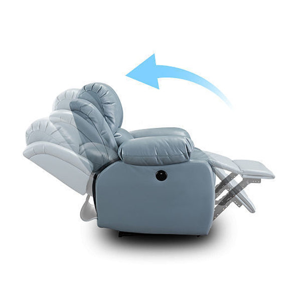 Recliner Chair,Manual/Electric Recline with Footrest, 360 Rotation & Plush Cotton Padding
