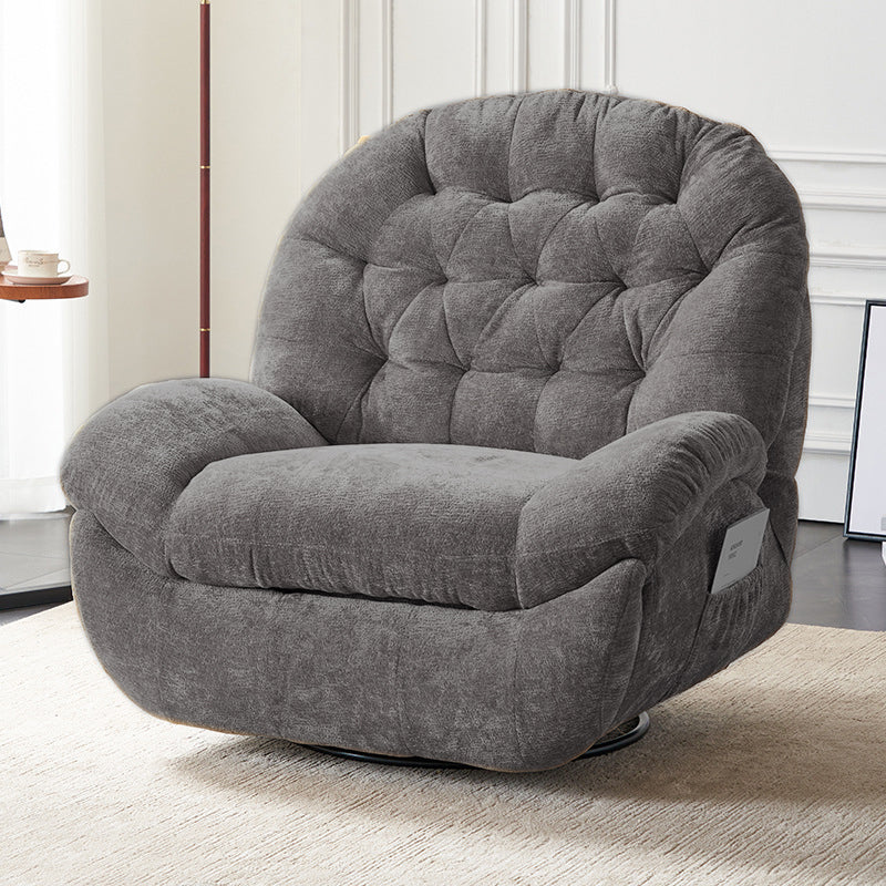 Recliner Chair,Manual/Electric Recline with Footrest, 360 Rotation & Plush Cotton Padding