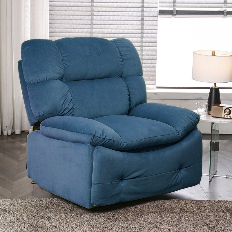 Recliner Chair,Manual/Electric Recline with Footrest, 360 Rotation & Plush Cotton Padding