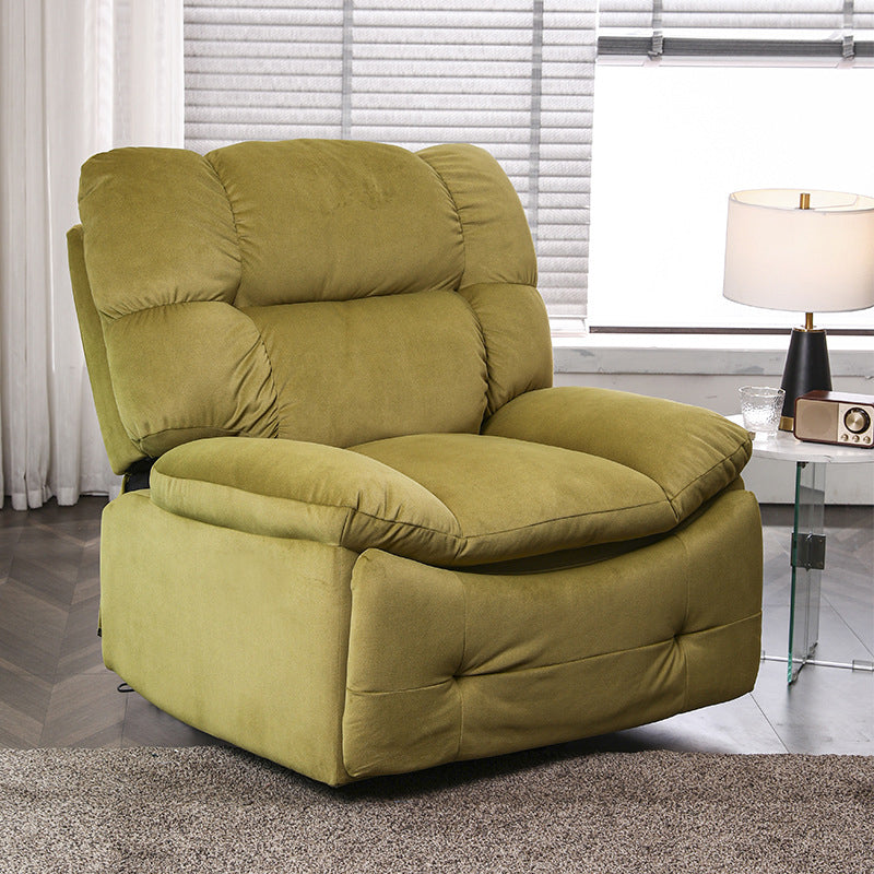 Recliner Chair,Manual/Electric Recline with Footrest, 360 Rotation & Plush Cotton Padding