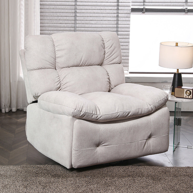 Recliner Chair,Manual/Electric Recline with Footrest, 360 Rotation & Plush Cotton Padding