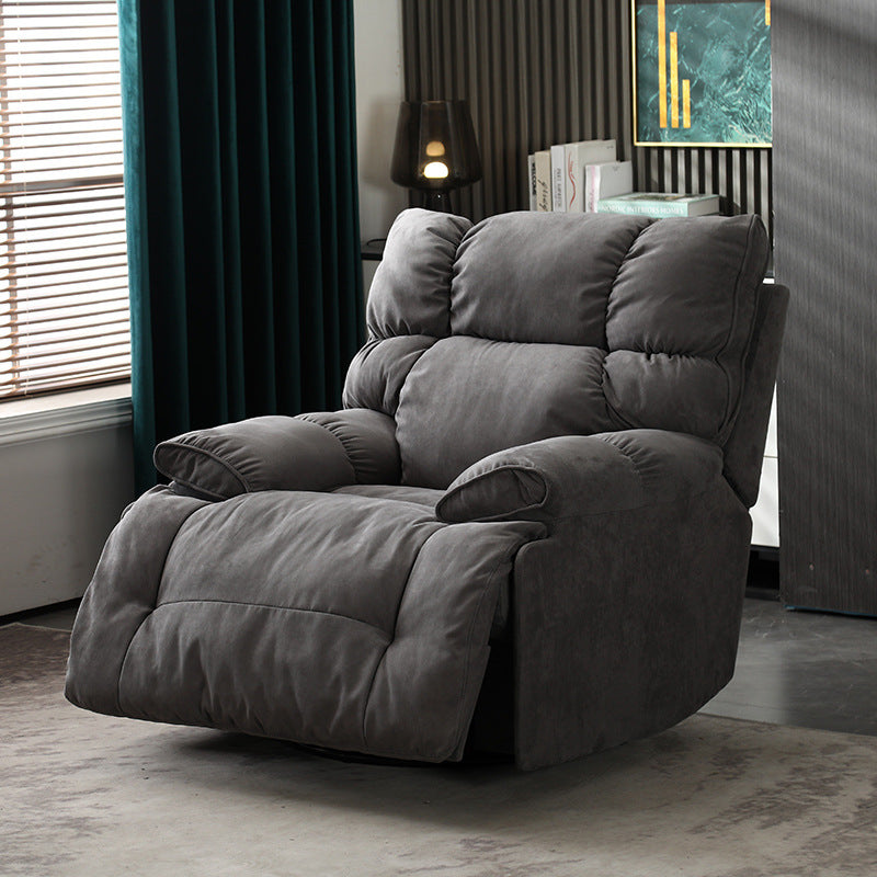 Recliner Chair,Manual/Electric Recline with Footrest, 360 Rotation & Plush Cotton Padding