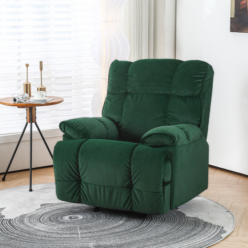 Recliner Chair,Manual/Electric Recline with Footrest, 360 Rotation & Plush Cotton Padding