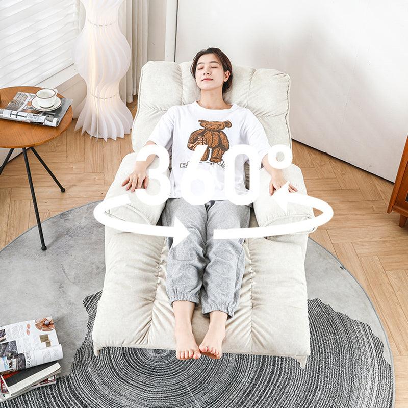Recliner Chair,Manual/Electric Recline with Footrest, 360 Rotation & Plush Cotton Padding