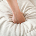Recliner Chair,Manual/Electric Recline with Footrest, 360 Rotation & Plush Cotton Padding