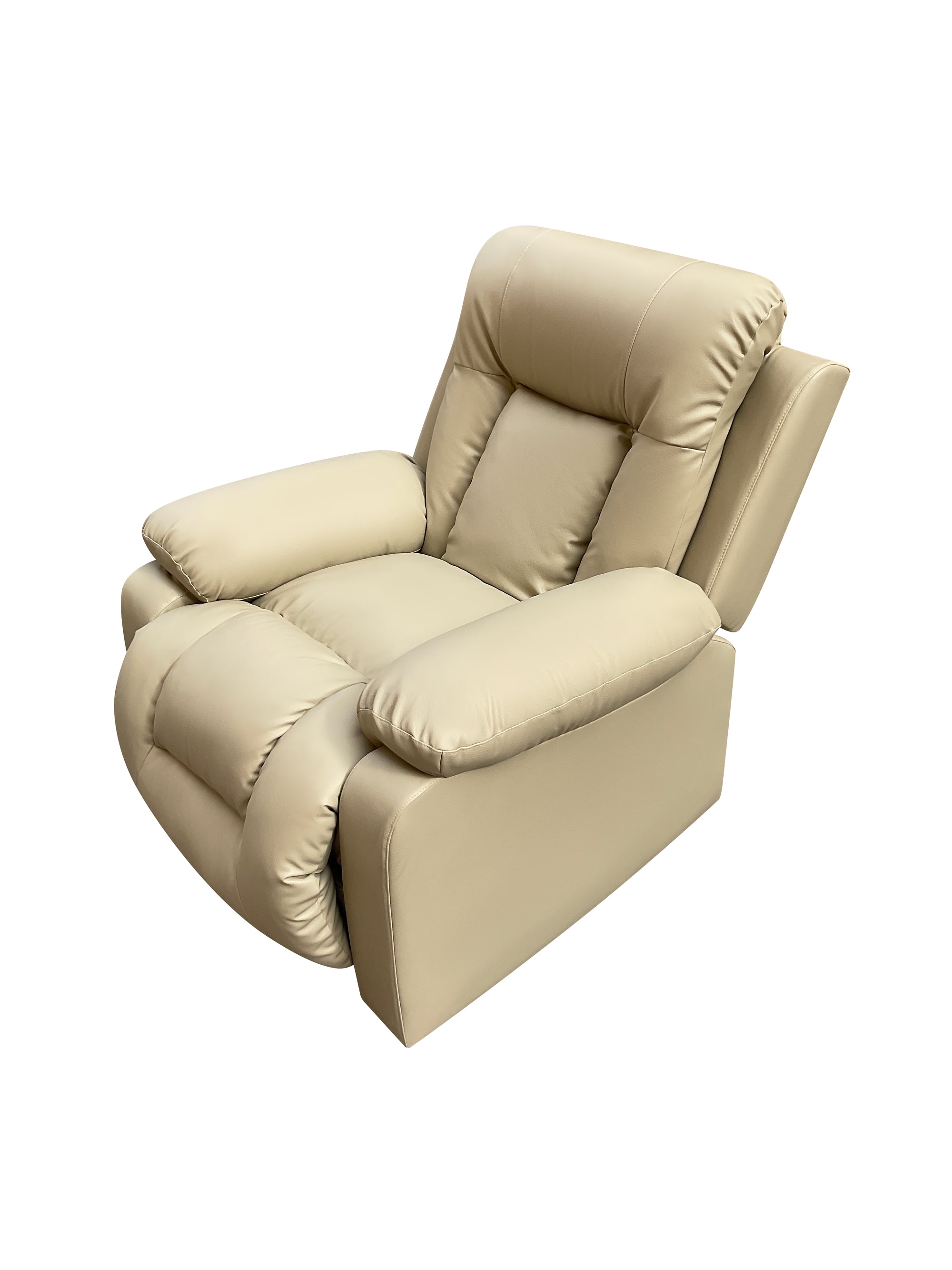 Recliner Chair,Manual/Electric Recline with Footrest, 360 Rotation & Plush Cotton Padding