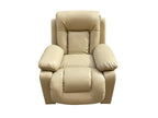 Recliner Chair,Manual/Electric Recline with Footrest, 360 Rotation & Plush Cotton Padding