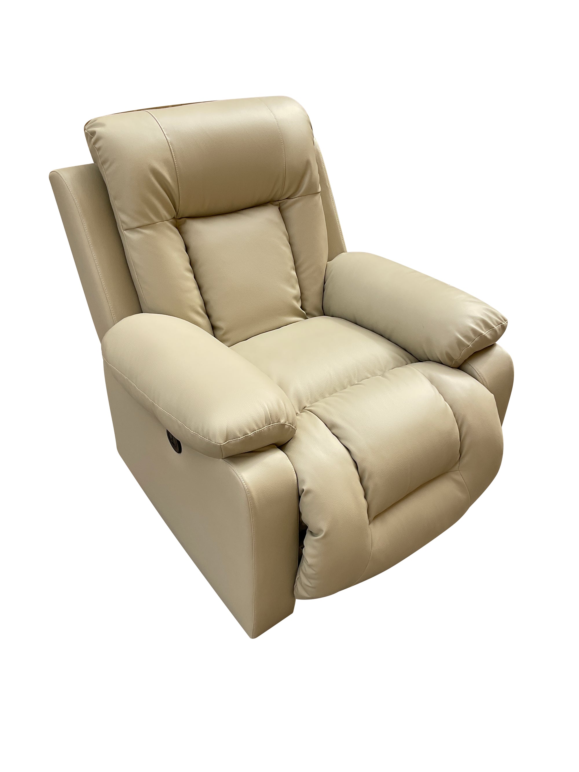 Recliner Chair,Manual/Electric Recline with Footrest, 360 Rotation & Plush Cotton Padding