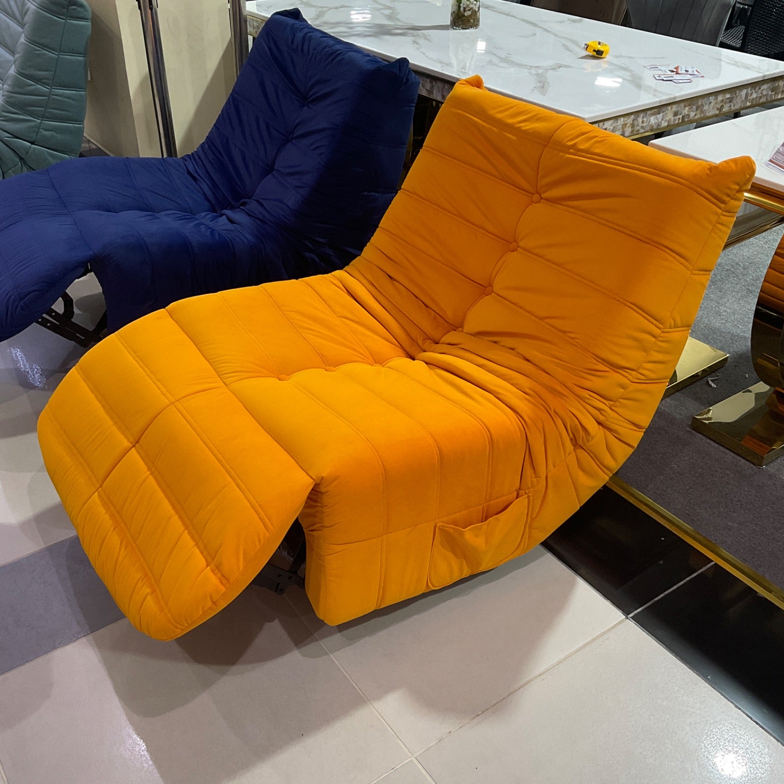 Recliner Chair,Manual/Electric Recline with Footrest, 360 Rotation & Plush Cotton Padding