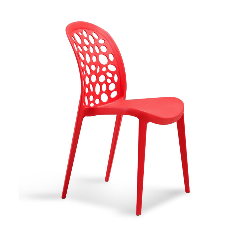 Heavy Duty Plastic Chairs Multi-Color Indoor Outdoor Seating Caf¨¦s Homes
