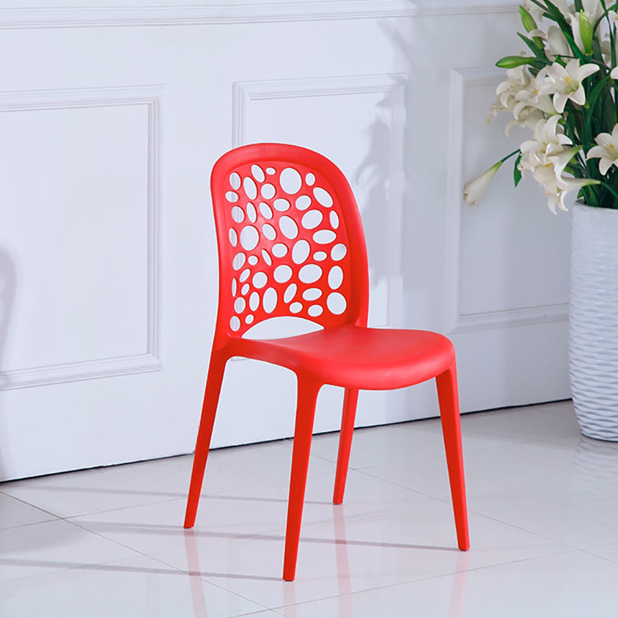 Heavy Duty Plastic Chairs Multi-Color Indoor Outdoor Seating Caf¨¦s Homes