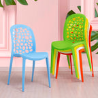 Heavy Duty Plastic Chairs Multi-Color Indoor Outdoor Seating Caf¨¦s Homes