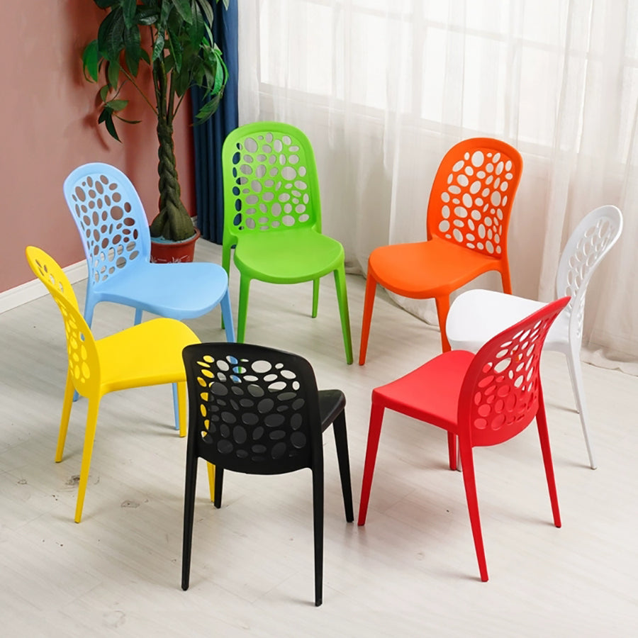 Heavy Duty Plastic Chairs Multi-Color Indoor Outdoor Seating Caf¨¦s Homes