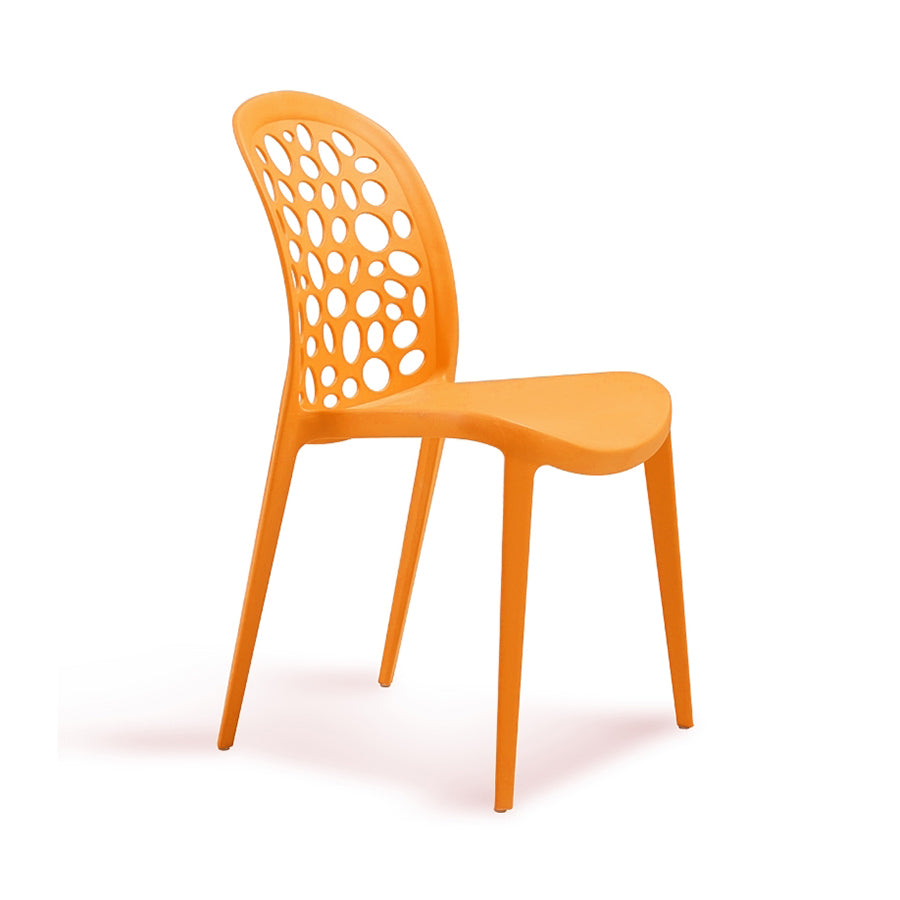 Heavy Duty Plastic Chairs Multi-Color Indoor Outdoor Seating Caf¨¦s Homes