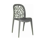 Heavy Duty Plastic Chairs Multi-Color Indoor Outdoor Seating Caf¨¦s Homes