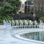 Dining Chairs Acrylic Seat Chair Dining Room Chair