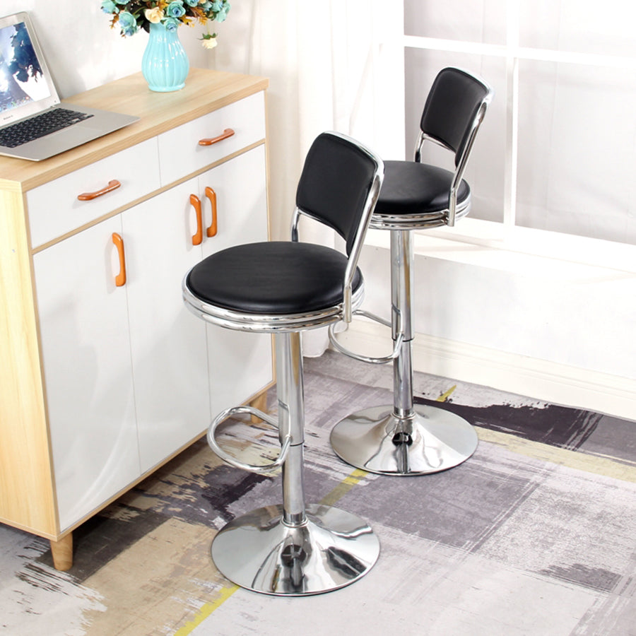Adjustable Height Swivel Bar Stool Rotation, Stylish & Versatile Seating