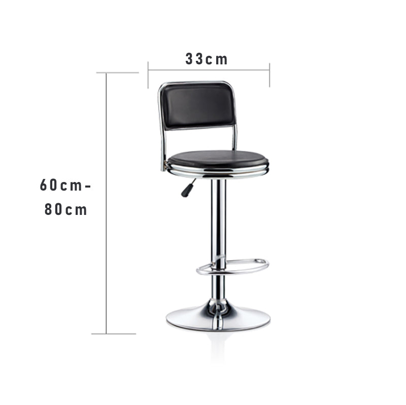 Adjustable Height Swivel Bar Stool Rotation, Stylish & Versatile Seating