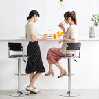 Adjustable Height Swivel Bar Stool Rotation, Stylish & Versatile Seating
