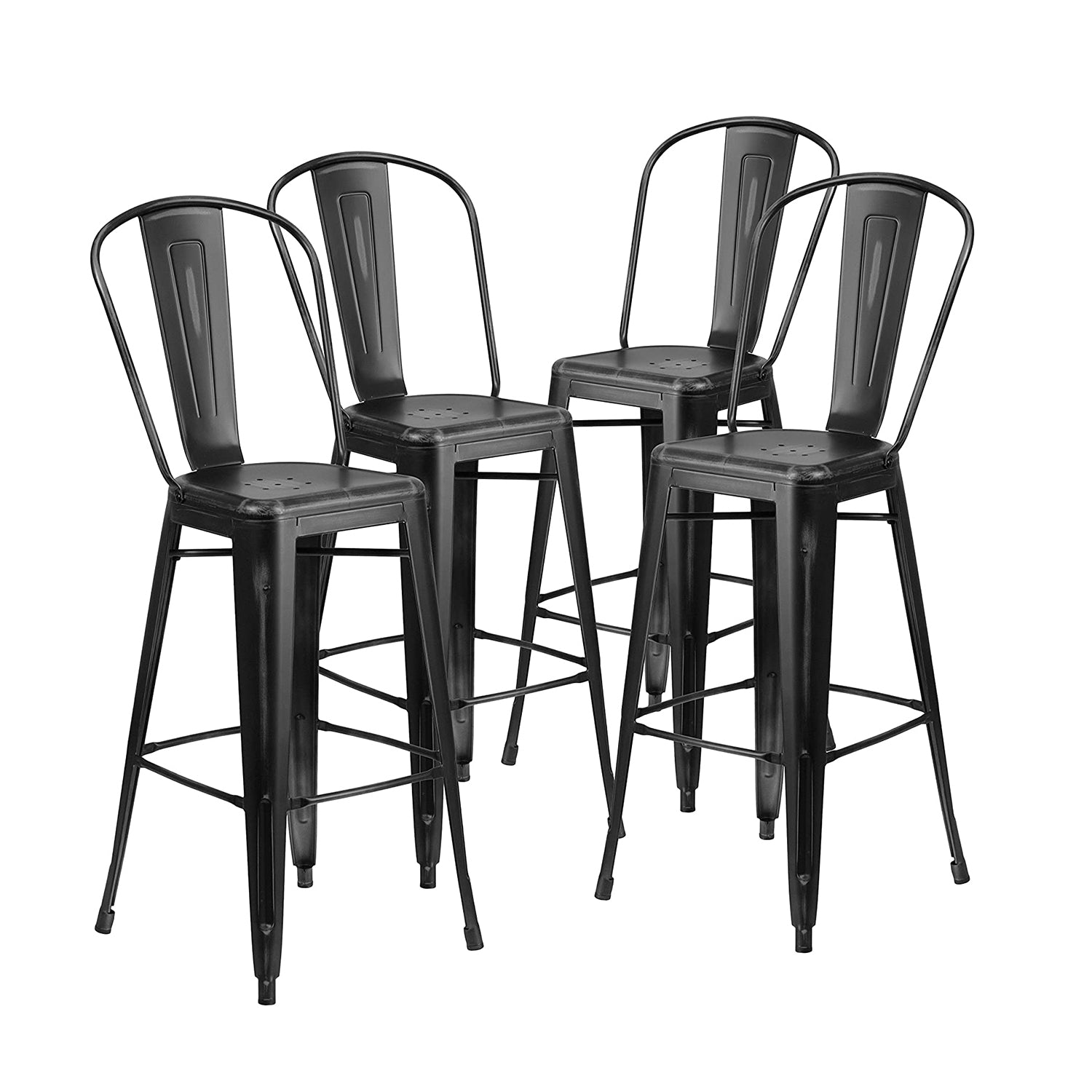 High Bar Stool 75cm Legs Stable Stylish Seating