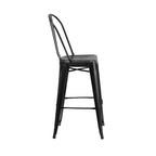High Bar Stool 75cm Legs Stable Stylish Seating