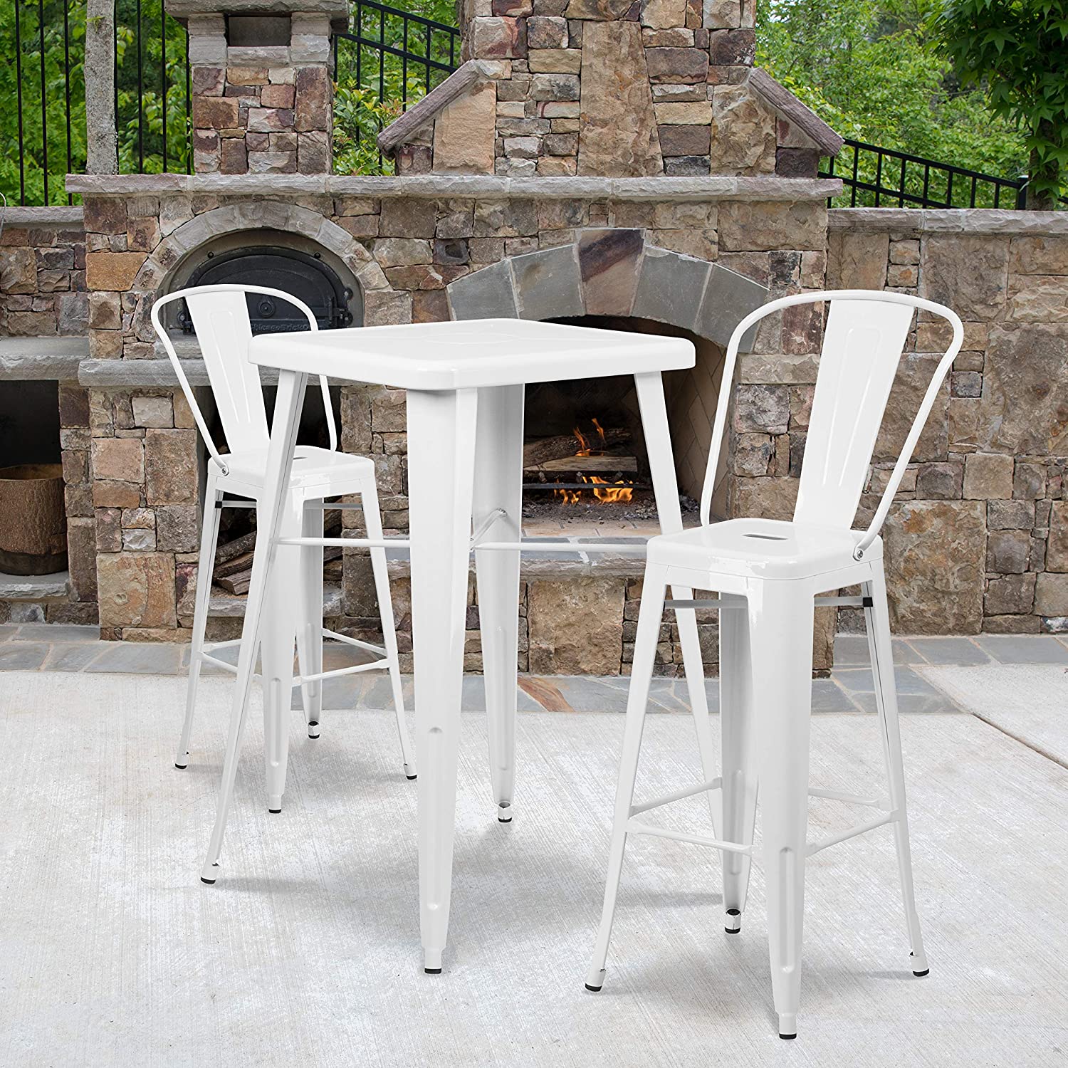High Bar Stool 75cm Legs Stable Stylish Seating