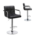 Adjustable Height Swivel Bar Stool Rotation, Stylish & Versatile Seating