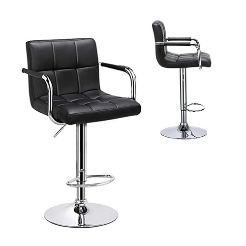 Adjustable Height Swivel Bar Stool Rotation, Stylish & Versatile Seating