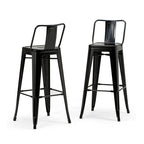 High Bar Stool 75cm Legs Stable Stylish Seating