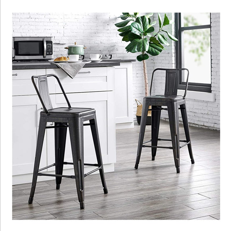 High Bar Stool 75cm Legs Stable Stylish Seating