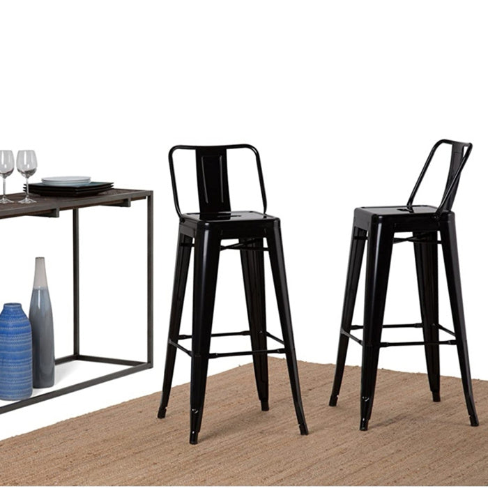 High Bar Stool 75cm Legs Stable Stylish Seating