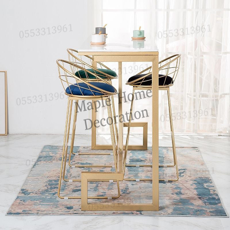 High Bar Stool 75cm Legs Stable Stylish Seating