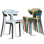 Heavy Duty Plastic Chairs Multi-Color Indoor Outdoor Seating Caf¨¦s Homes