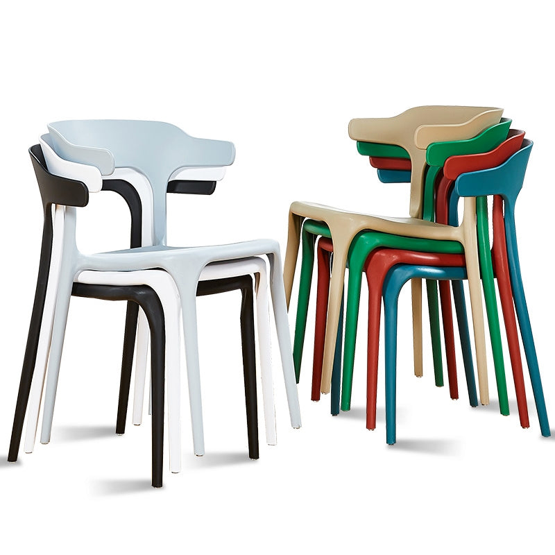 Heavy Duty Plastic Chairs Multi-Color Indoor Outdoor Seating Caf¨¦s Homes