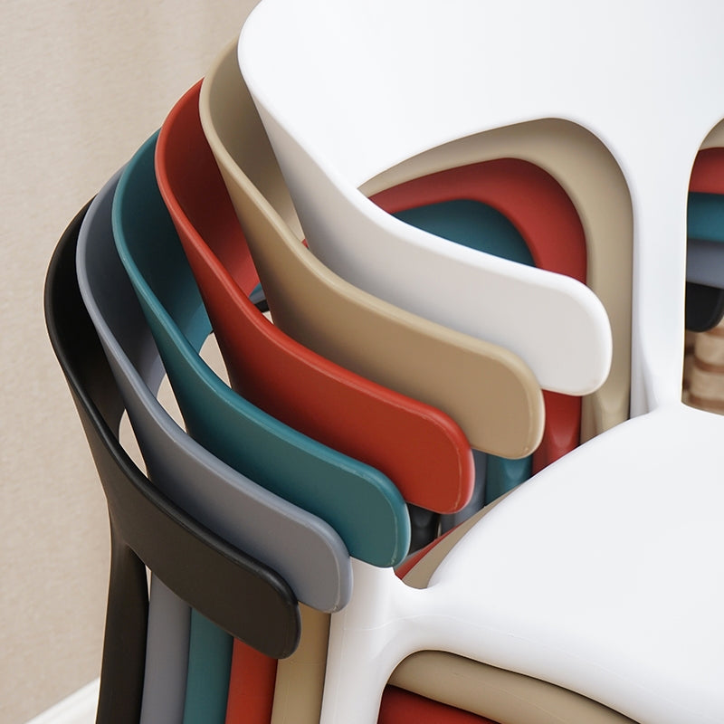 Heavy Duty Plastic Chairs Multi-Color Indoor Outdoor Seating Caf¨¦s Homes