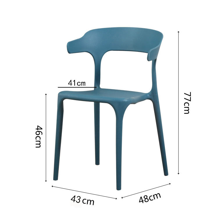 Heavy Duty Plastic Chairs Multi-Color Indoor Outdoor Seating Caf¨¦s Homes