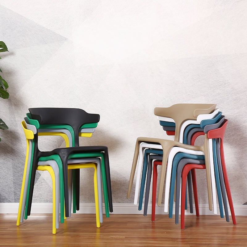 Heavy Duty Plastic Chairs Multi-Color Indoor Outdoor Seating Caf¨¦s Homes