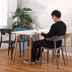 Heavy Duty Plastic Chairs Multi-Color Indoor Outdoor Seating Caf¨¦s Homes